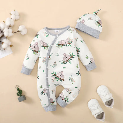 BabyBear Winter Strampler – BabyBear Kuscheltier für die Kleinen