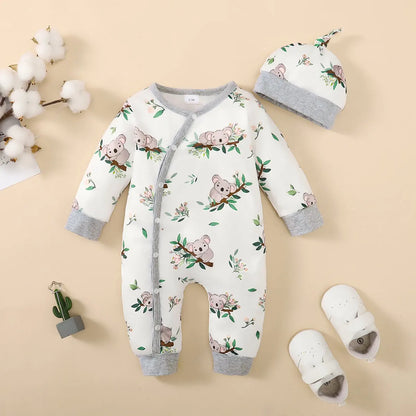 BabyBear Winter Strampler – BabyBear Kuscheltier für die Kleinen