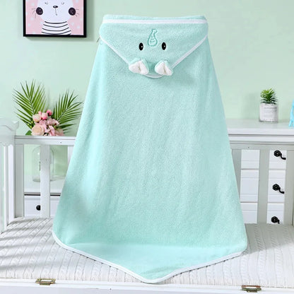 Animal Fun Baby Hooded Bath Towel