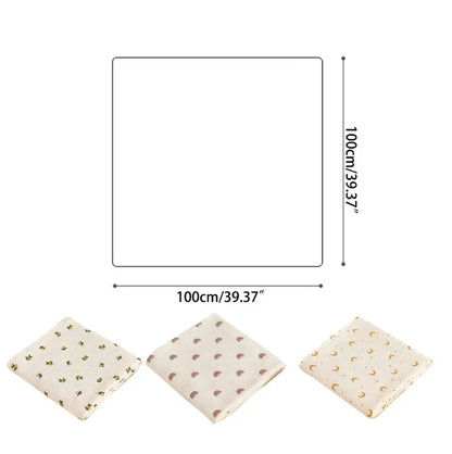 Baby Comfort Muslin Blanket – Double Layer Cotton