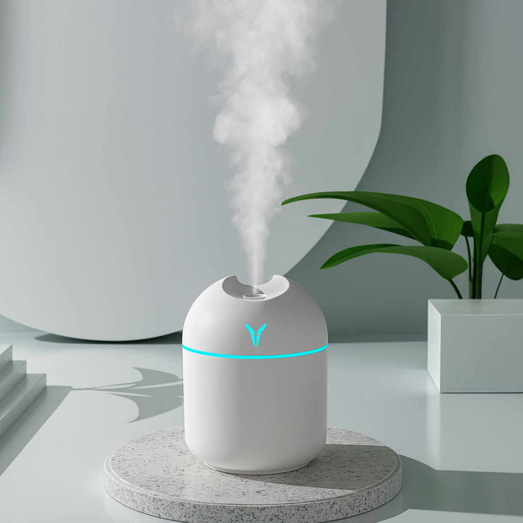 AromaGlow Mini USB Humidifier & LED Diffuser