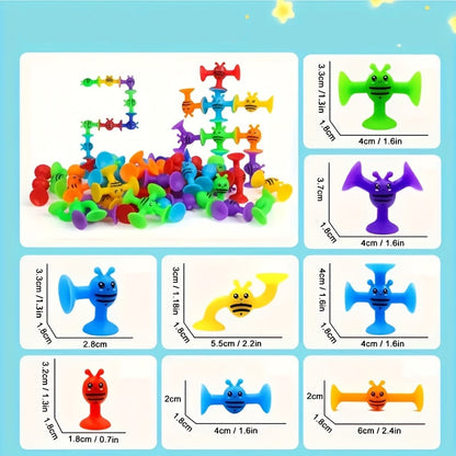 Bloques de ventosa pop: juego creativo
