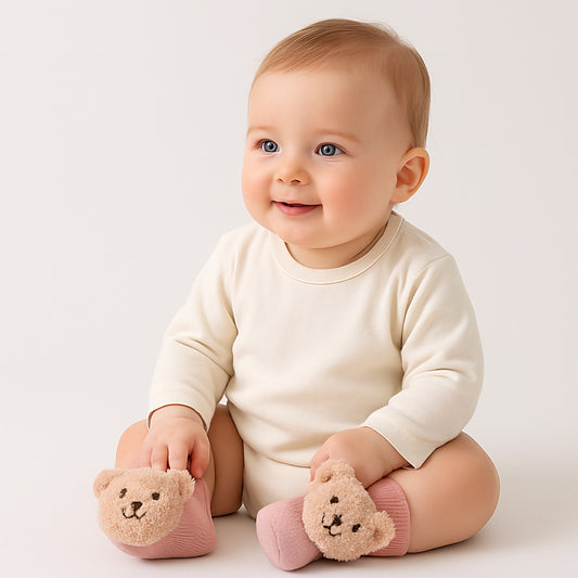 Cartoon Bear Baby Socks